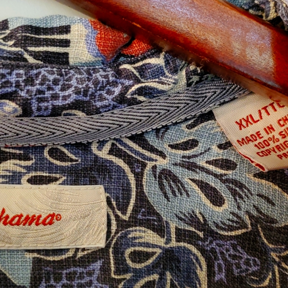 Tommy Bahama XXL short sleeve silk shirt